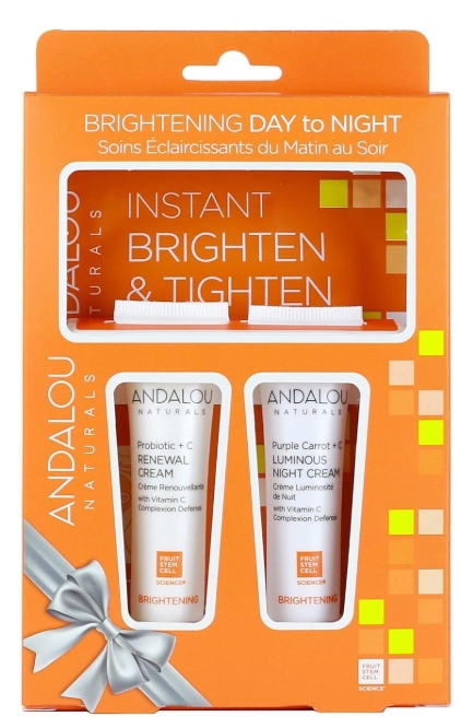 Andalou Naturals - Brightening Day to Night Gift Kit 1 kit