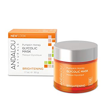 Andalou Naturals - Brightening Glycolic Mask Pumpkin Honey  1.7 oz-OUT OF STOCK