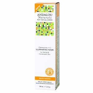 Andalou Naturals - Brightening Illumination Toner Clementine and C  6 floz