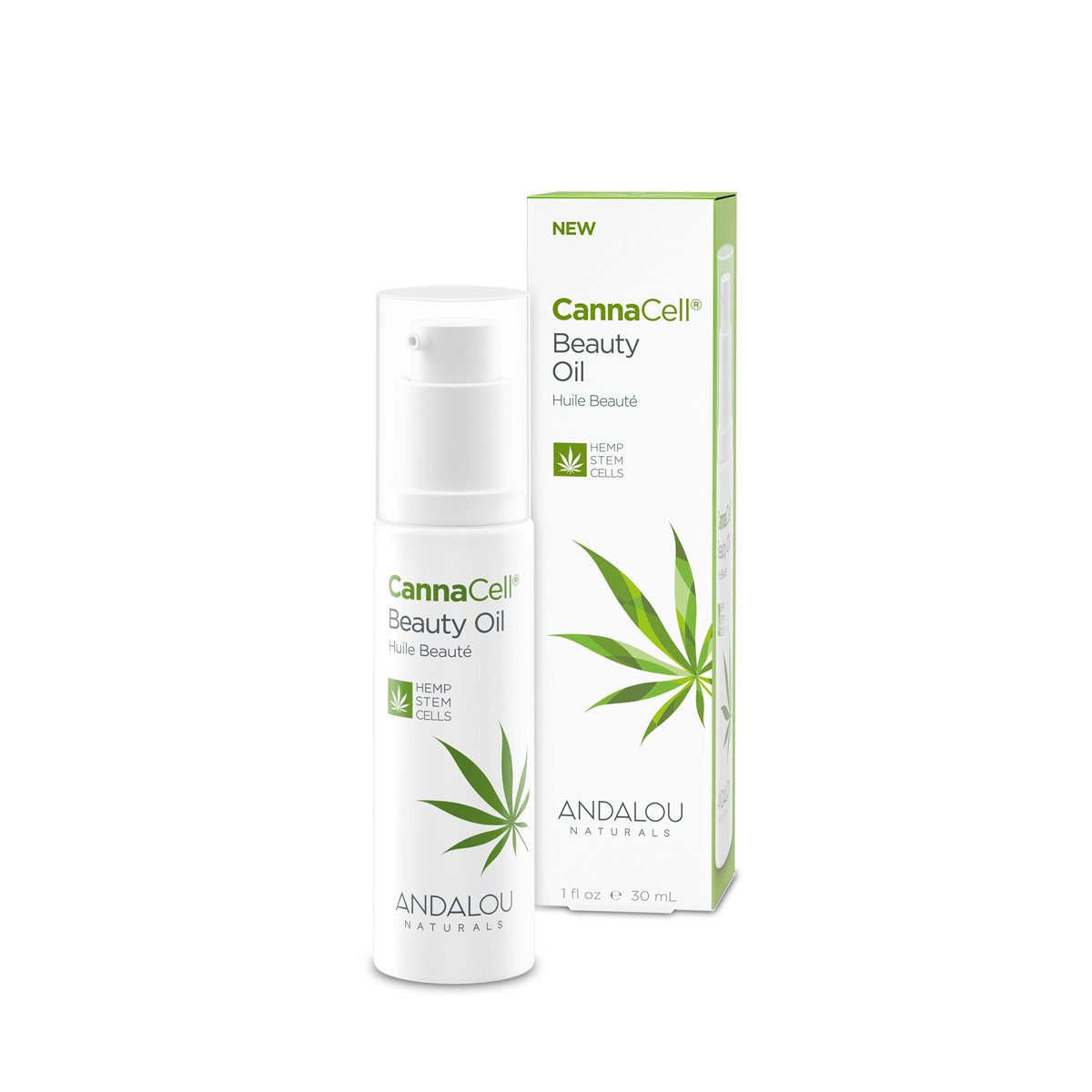 Andalou Naturals - CannaCell Beauty Oil  1 floz-UNAVAILABLE