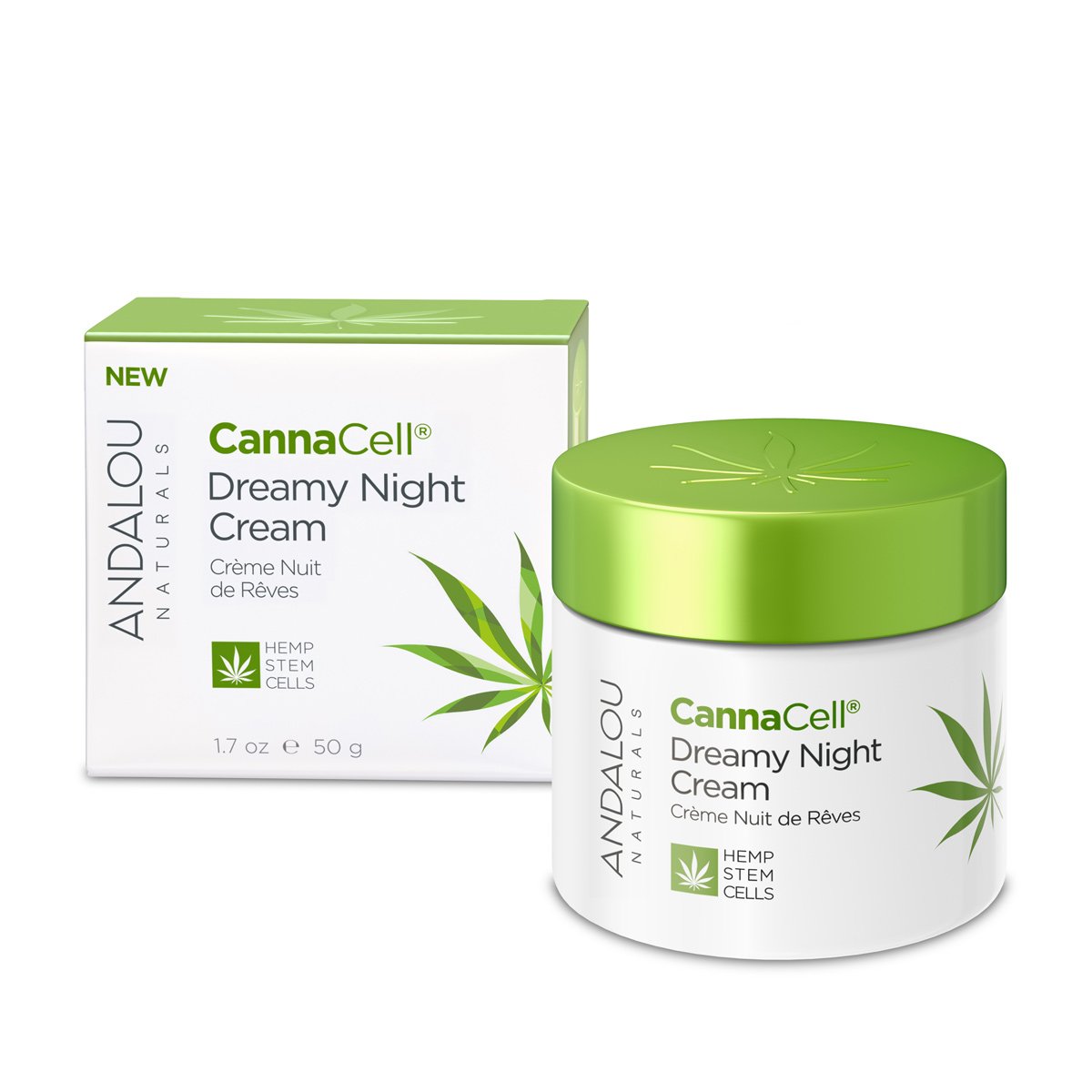 Andalou Naturals - CannaCell Dream Night Cream   1.7 oz