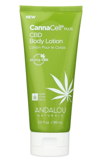 Andalou Naturals - CannaCell Plus CBD Body Lotion 3 ounce