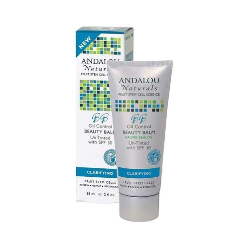 Andalou Naturals - Clarifying Beauty Balm Oil Control In-Tinted With Spf30  2 floz