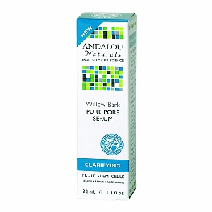 Andalou Naturals - Clarifying Pure Pore Serum Willow Bark 1.1 fl oz      TEMPORARILY UNAVAILABLE
