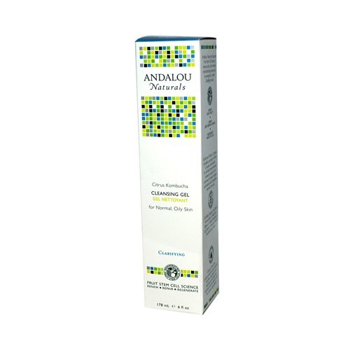 Andalou Naturals - Clear Skin Cleansing Gel Kombucha Citrus  6 floz