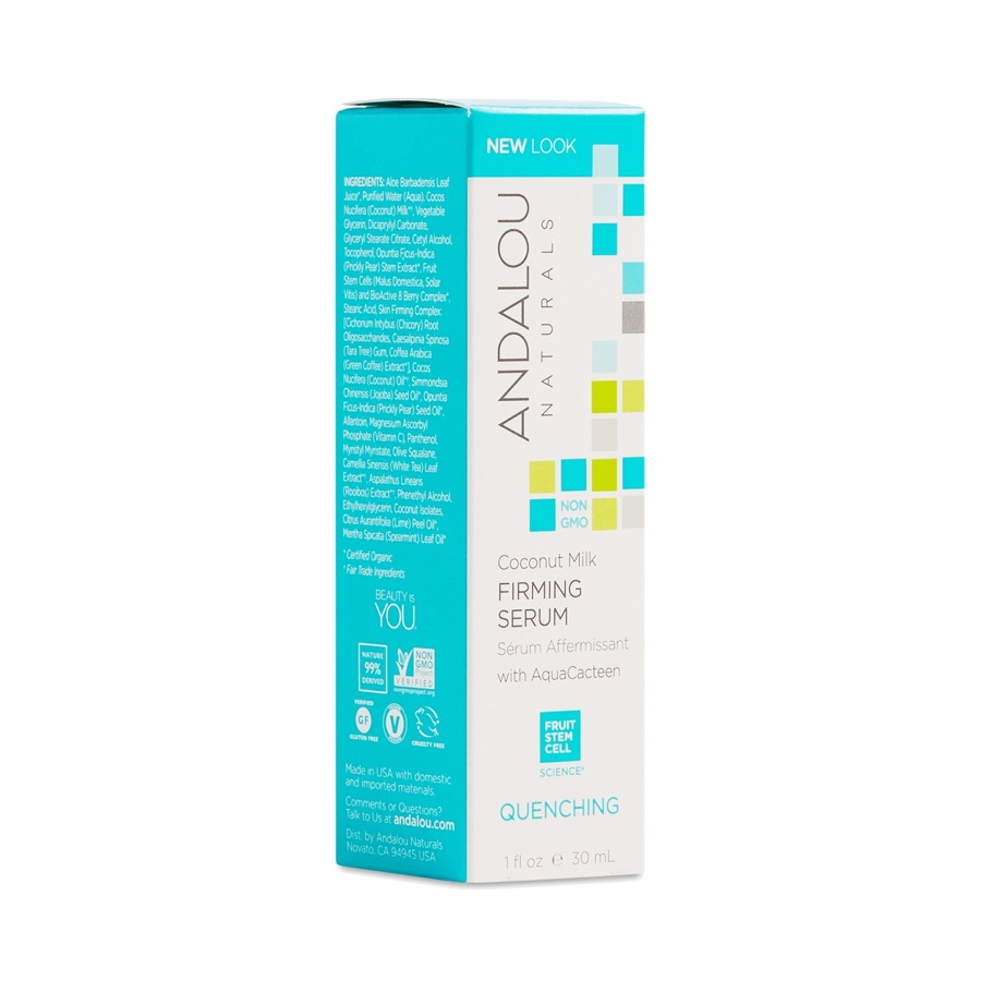 Andalou Naturals - Coconut Milk Firming Serum  1 floz-UNAVAILABLE