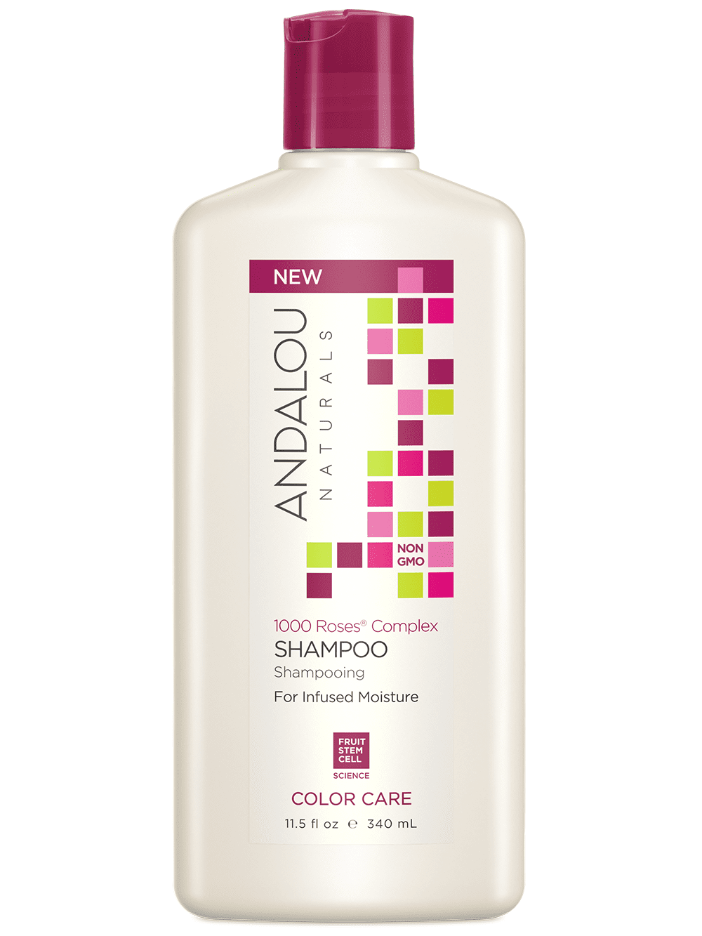 Andalou Naturals - Color Care Shampoo 1000 Roses Complex  11.5 floz