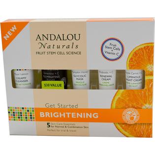 Andalou Naturals - Get Started Brightening Skin Care Essentials 5 Piece-OUT OF STOCK
