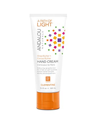 Andalou Naturals - Hand Cream Clementine  3.4 floz