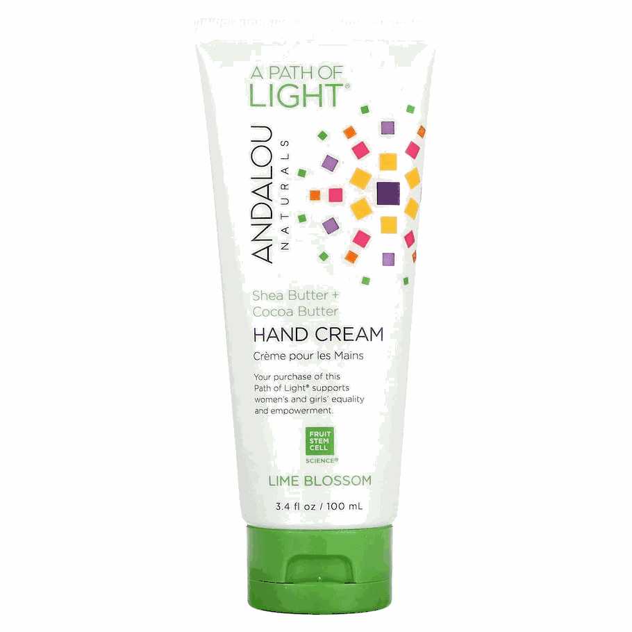 Andalou Naturals - Hand Cream Lime Blossom 3.4 ounce