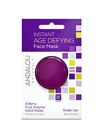 Andalou Naturals - Instant Age Defying Face Mask 8 Berry Fruit Enzyme 0.28 oz