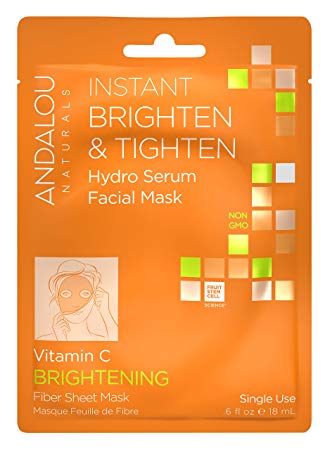 Andalou Naturals - Instant Brighten & Tighten Facial Mask Vitamin C  0.6 floz