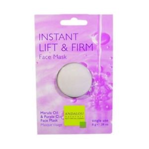 Andalou Naturals - Instant Lift & Firm Face Mask Marula Oil & French Clay  0.28 oz