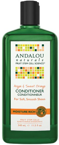 Andalou Naturals - Moisture Rich Conditioner Argan & Sweet Orange  11.5 floz