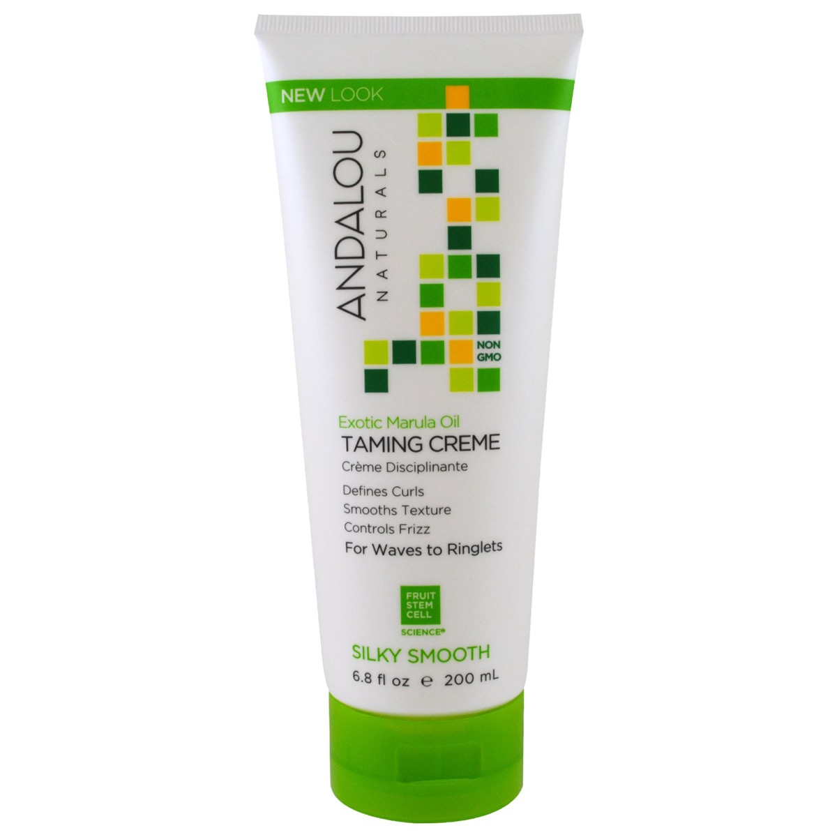Andalou Naturals - Silky Smooth Taming Crme Exotic Marula Oil  6.8 floz-OUT OF STOCK