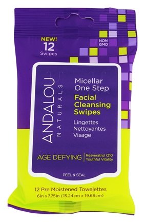 Andalou Naturals - Swipes Age Defying Micellar 12 count