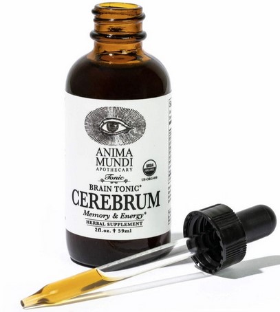 Anima Mundi Apothecary Cerebrum Tonic Memory + Energy 2 ounce