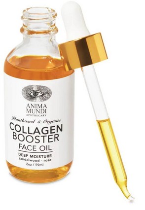 Anima Mundi Apothecary Collagen Booster Face Oil Deep Moisturizer 2 ounce