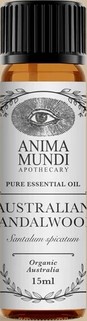 Anima Mundi Apothecary Essential Oil Sandalwood Australia Certified Organic 15 ml