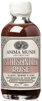 Anima Mundi Apothecary Schisandra Rose Elixir Quintessence of Tonic Herbs 2 ounce