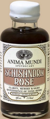 Anima Mundi Apothecary Schisandra Rose Elixir Quintessence of Tonic Herbs 4 ounce