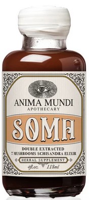 Anima Mundi Apothecary Soma Elixir 7 Mushrooms + Schisandra 4 ounce