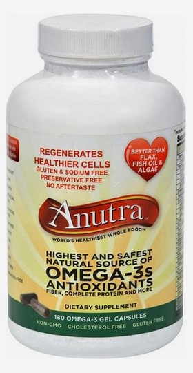 Anutra Omega 3 Gel Capsules 180 GCAP
