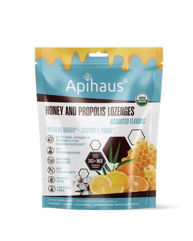 Apihaus Honey & Propolis Lozenges Assorted 20 pcs