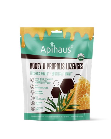 Apihaus Honey & Propolis Lozenges Eucalyptus 20 pcs