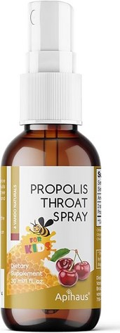 Apihaus Propolis Throat Spray For Kids  1oz