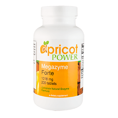 Apricot Power Megazyme Forte 200 Tabs