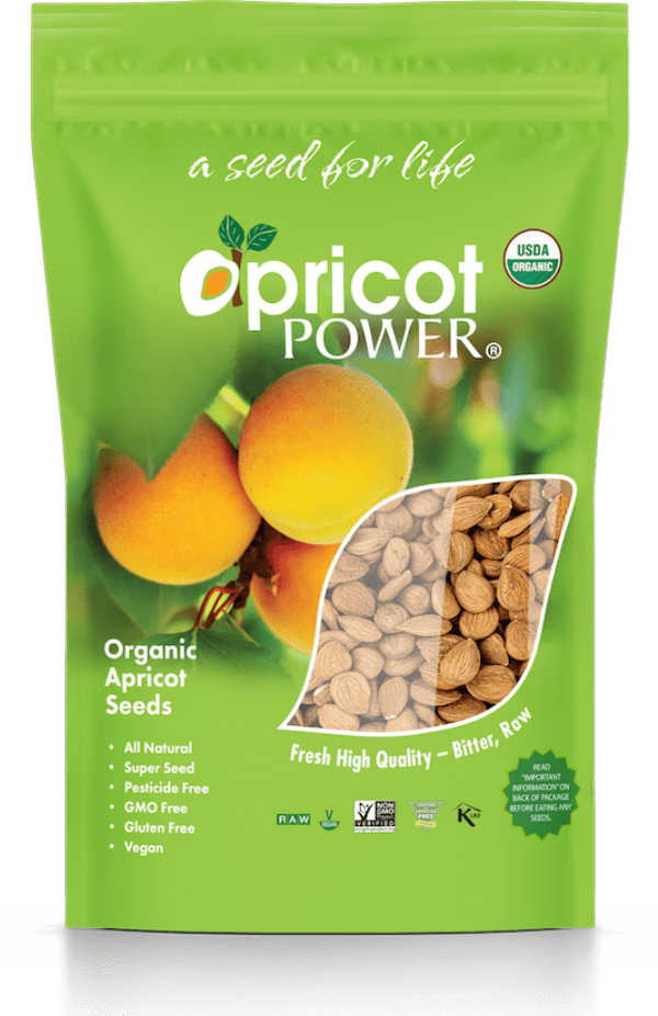 Apricot Power Organic Bitter Apricot Seeds 32 oz