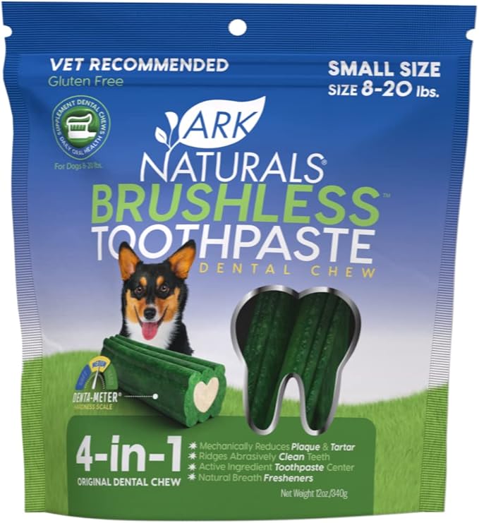 Ark Naturals Breath-Less Brushless Toothpaste 12 oz for Dogs Small