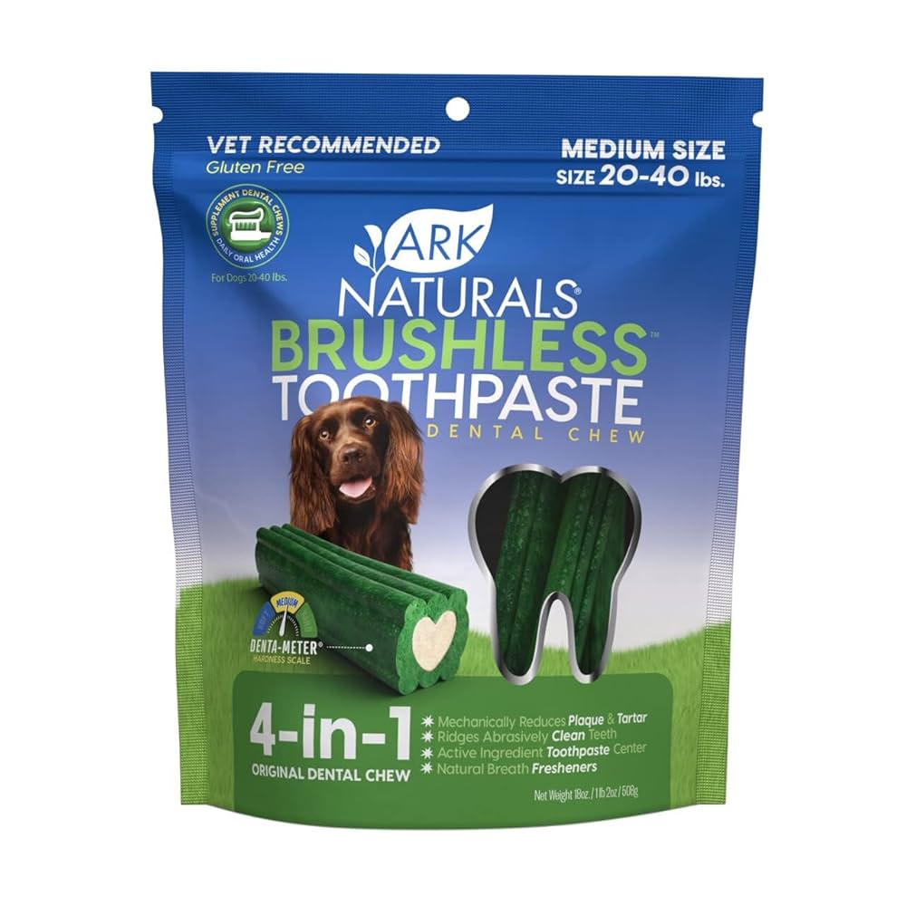Ark Naturals Breath-Less Brushless Toothpaste 18 oz for Dogs Medium