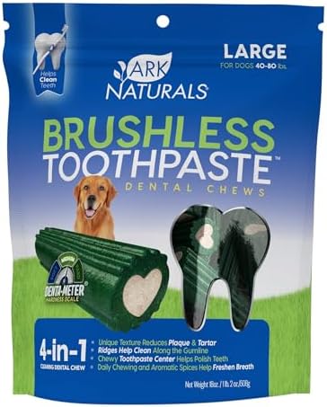 Ark Naturals Breath-Less Brushless Toothpaste for Dogs Large 18 oz