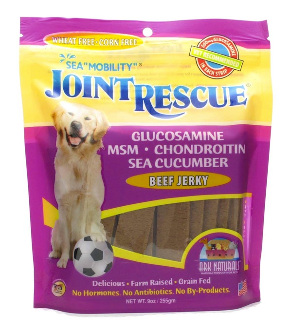 Ark Naturals Sea Mobility W-Msm/Gluc/Sea Cucumber - Beef Jerky 22 Strips