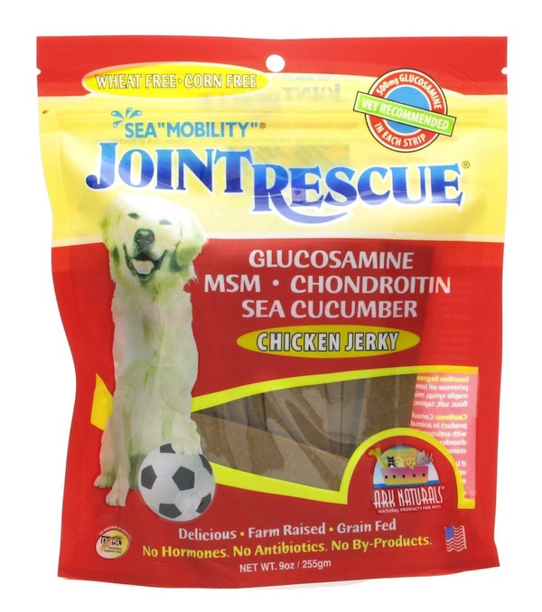 Ark Naturals Sea Mobility W-Msm/Gluc/Sea Cucumber - Chicken Jerky 22 Strips