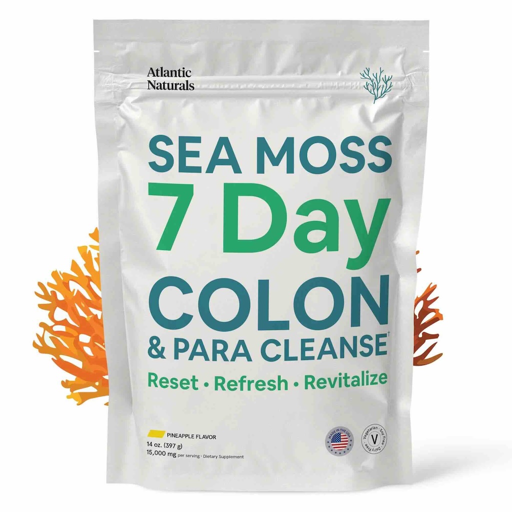 Atlantic Naturals Sea Moss 7 Day Cleanse 14 Oz