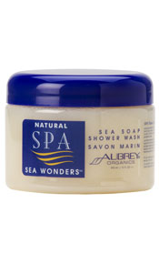 Aubrey Natural Spa Sea Wonders Sea Soap Shower Wash 12 oz jar-TEMP OUT OF STOCK