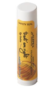 Aubrey Treat 'em Right Lip Balm - Vanilla & Honey (91% Organic) 24 ct