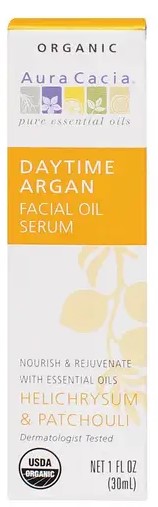 Aura Cacia  Daytime Argan Facial Oil Serum 1 oz