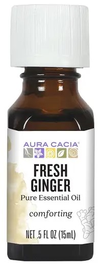 Aura Cacia Fresh Ginger Essential Oil 0.5 oz