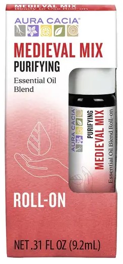 Aura Cacia Medieval Roll On Oil 0.31 FZ