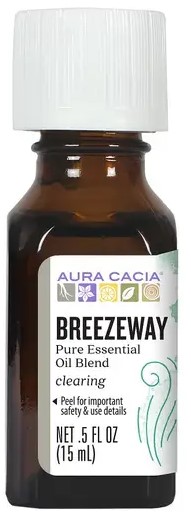 Aura Cacia Breezeway Essential Oil Blend 0.5 OZ