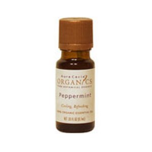 Aura Cacia Organics Essential Oil Peppermint .33 oz