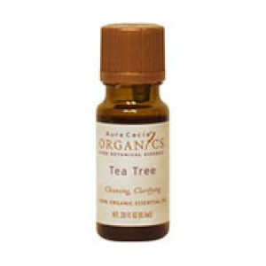 Aura Cacia Organics Essential Oil Tea Tree .33 oz