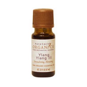 Aura Cacia Organics Essential Oil Ylang Ylang Iii .33 oz