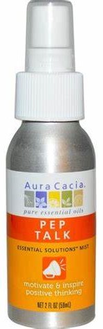 Aura Cacia  Pep Talk Mist 2 oz