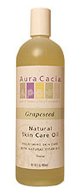 Aura Cacia  Pure Skin Care Oil Grapeseed w/Natural Vit E 16 oz