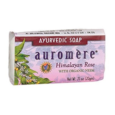 Auromere - Ayurvedic Bar Soap Himalayan Rose 0.71 oz